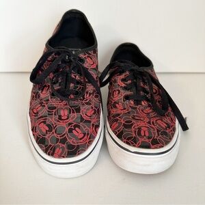 Vans Disney Mickey Mouse Lace Up Sneakers - Women’s 7.5